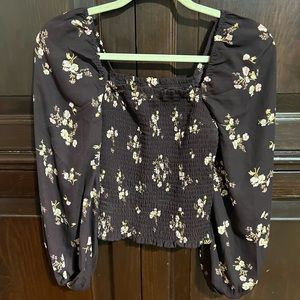 Abercrombie floral top